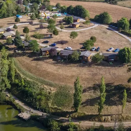 Parque de Campismo Cosy Pour 5 Pers. Avec Terrasse, Vue Etang - Api-1-52-288