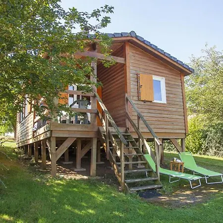 Parque de Campismo Cosy Pour 5 Pers. Avec Terrasse, Vue Etang - Api-1-52-288 Naucelle